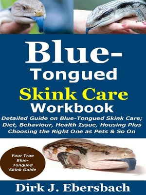 cover image of Blue-Tongued Skink Care Workbook